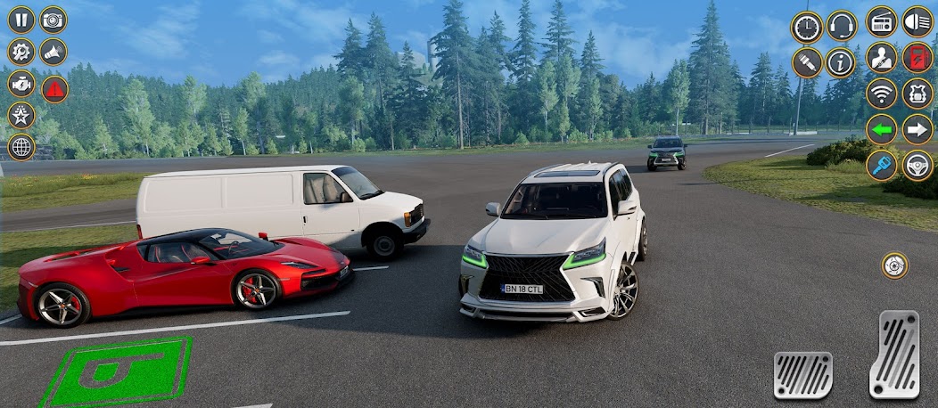 Offroad Parking Prado Car Game