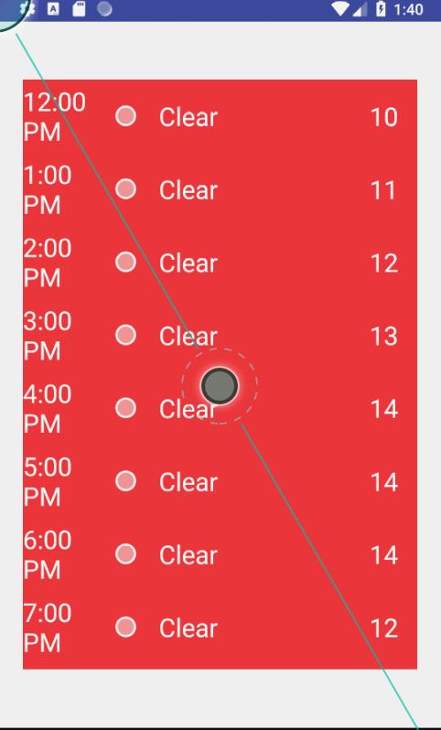 Leonard's Weather App