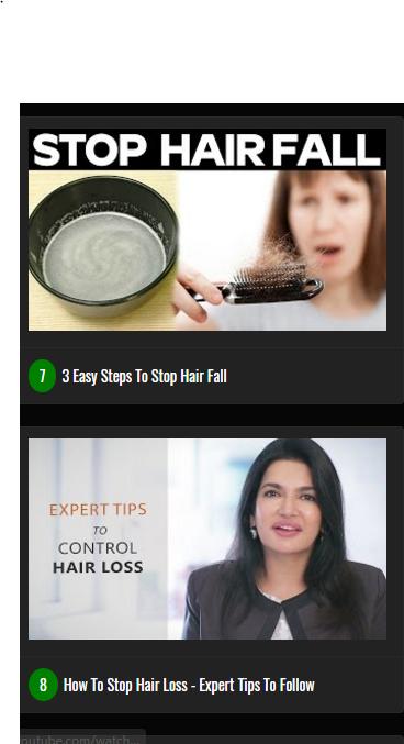 Hair Fall Solution