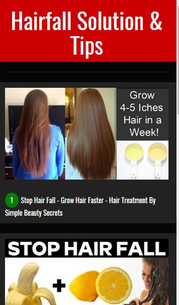 Hair Fall Solution