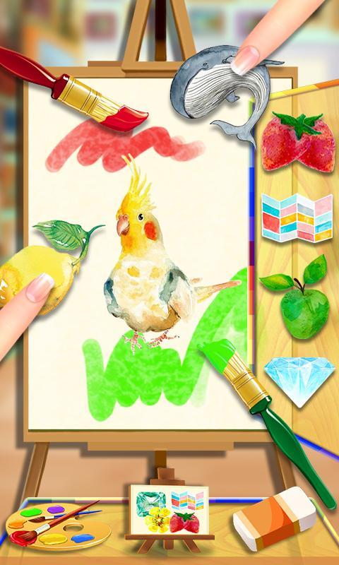 Artist Girl - Stylish Painter