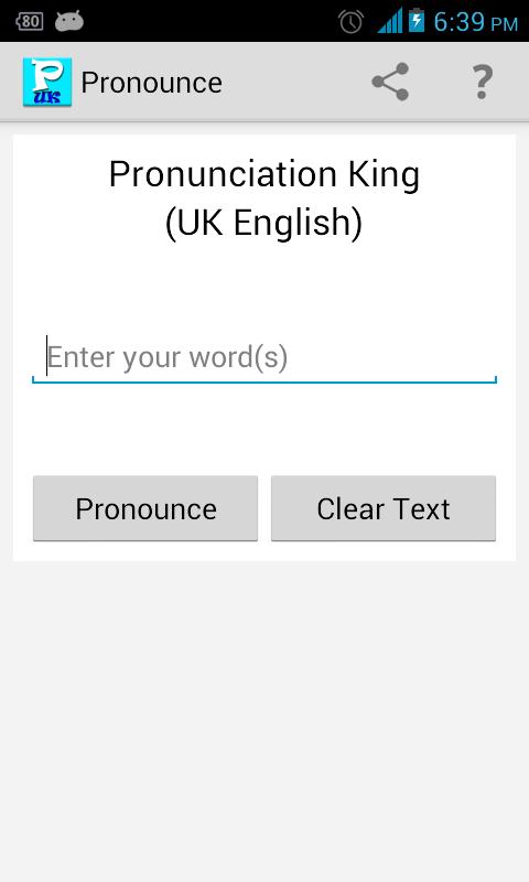 Pronunciation King UK English