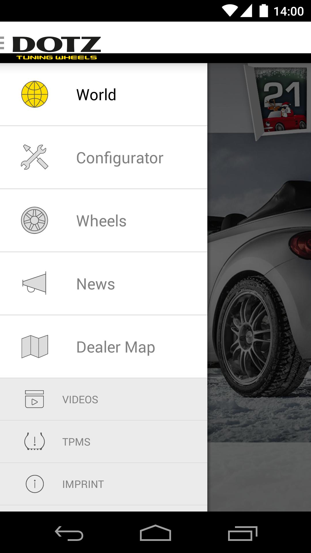 Dotz Wheels Configurator