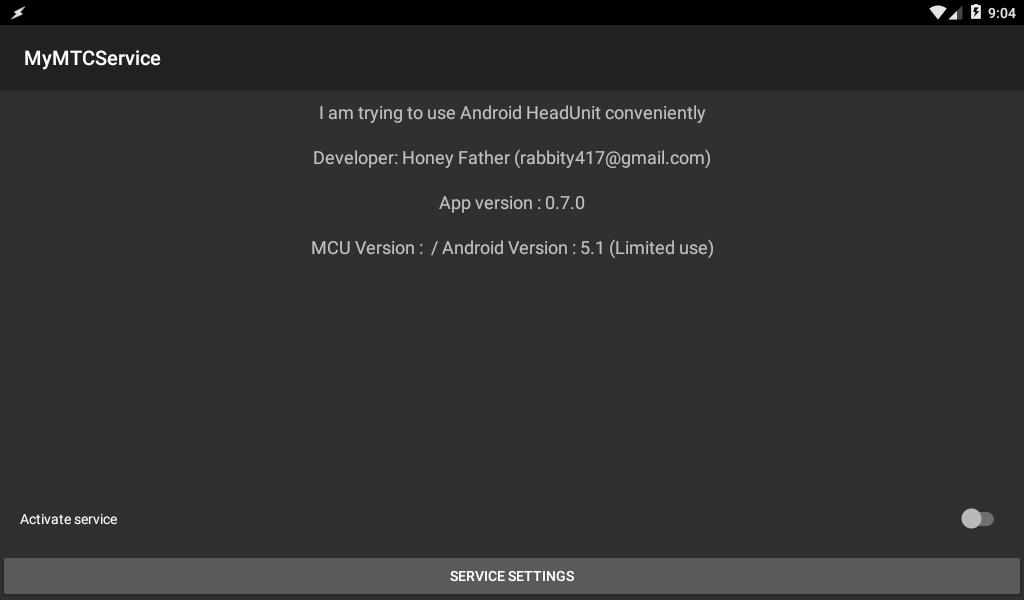 [RockChip] MyMTCService (RK318