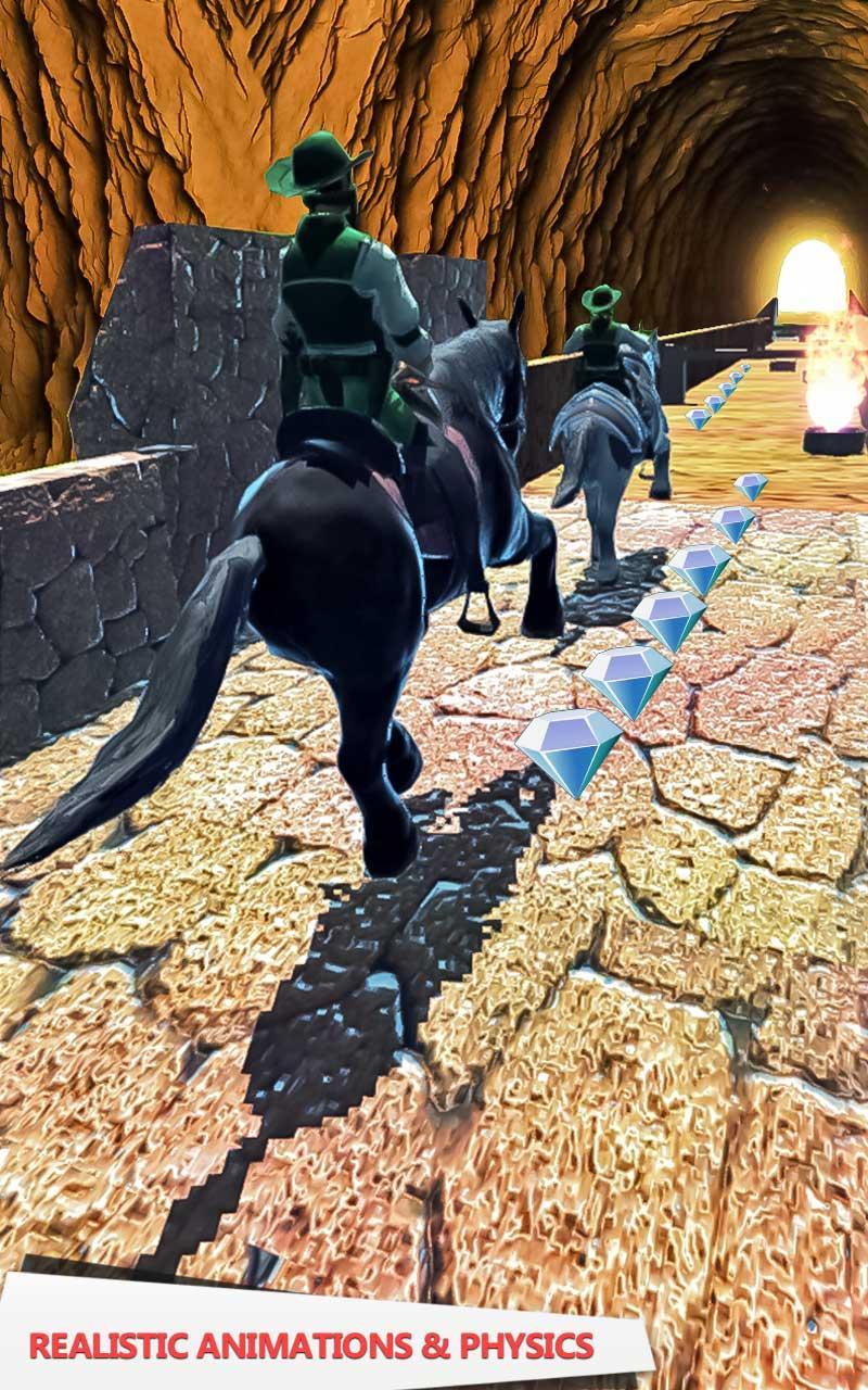 Temple Horse Chase Subway Run