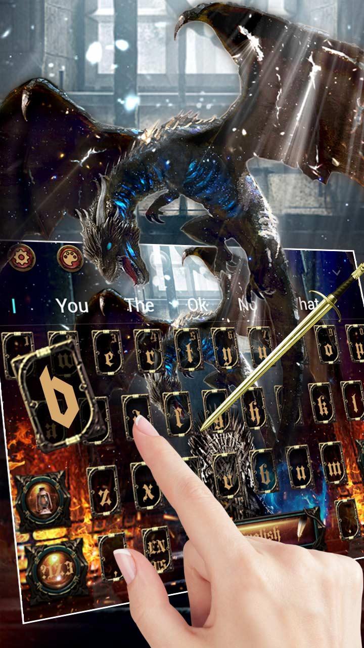 Thrones Conquest: Fire Dragon Keyboard