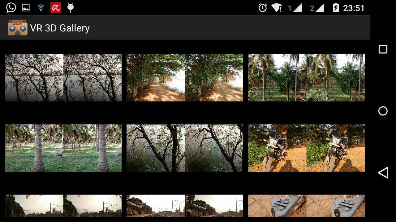 3D Camera for VR Cardboard