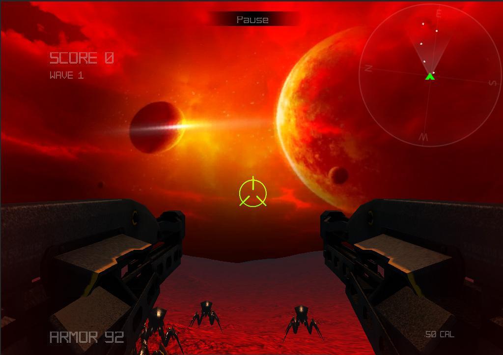 Red Planet Alien Shooter