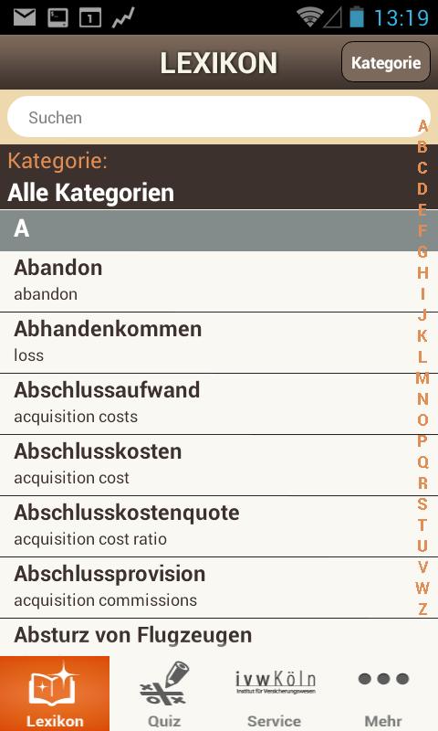 Versicherungslexikon