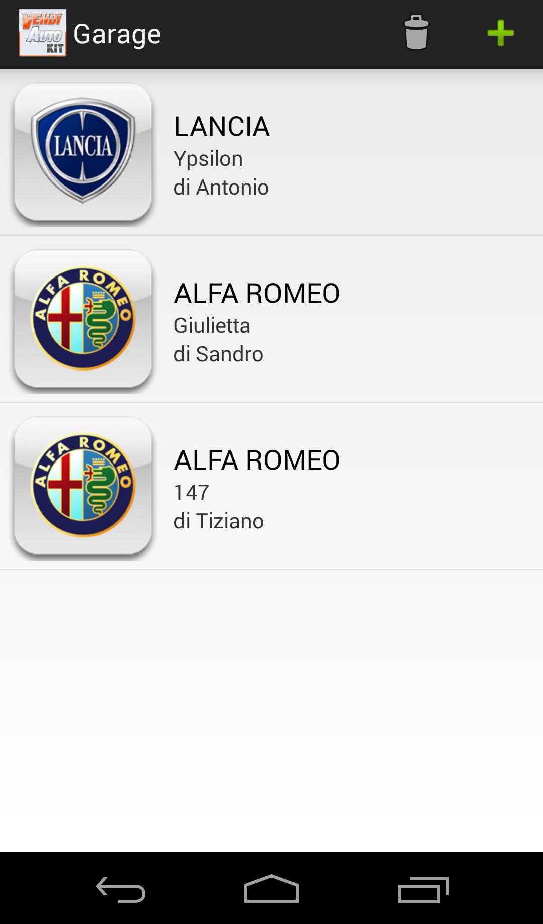 Auto: vendi cerca gestisci