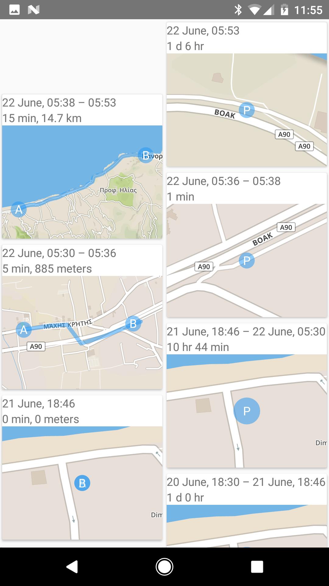 Car Log & Parking Location