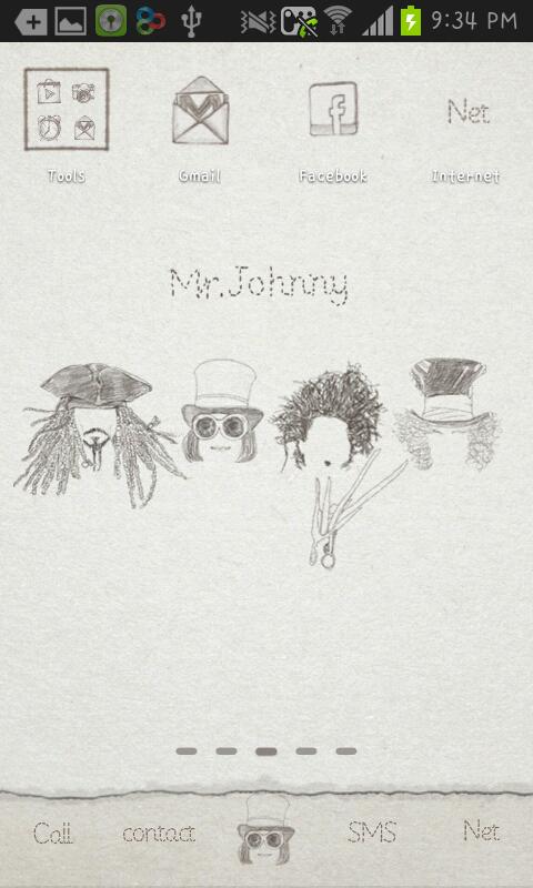 Mr.journey go launcher theme