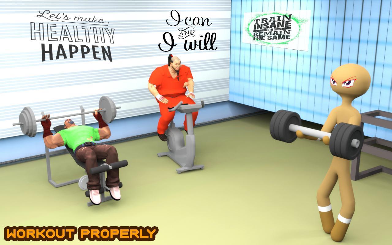 Stickman Virtual Gym 3D Fitnes
