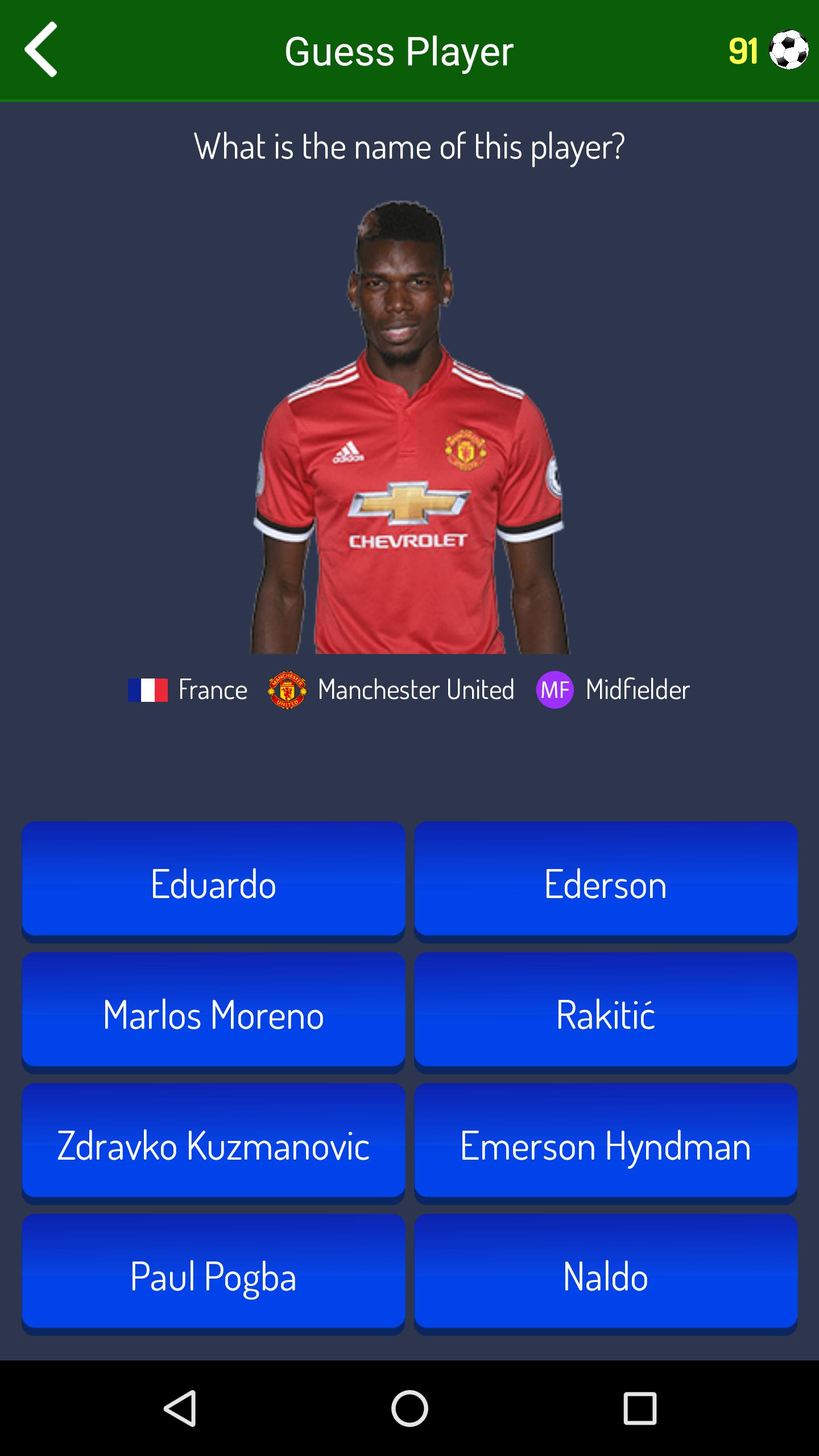 Soccer Quiz (Football Quiz)