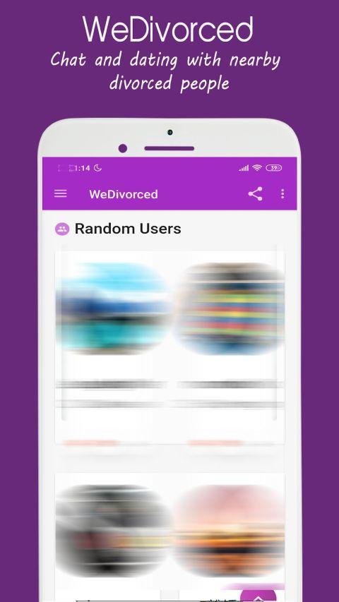We Divorced Dating App - Chat with divorced people