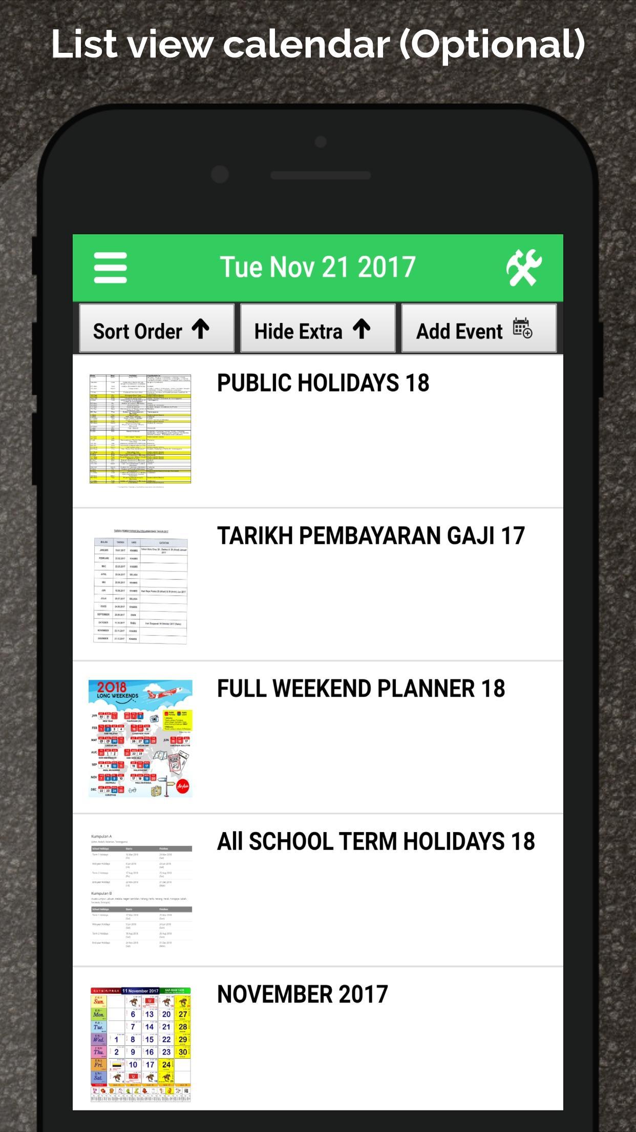 Malaysia Kalendar Hijrah 2021