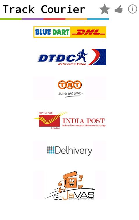 Multi Courier Tracker