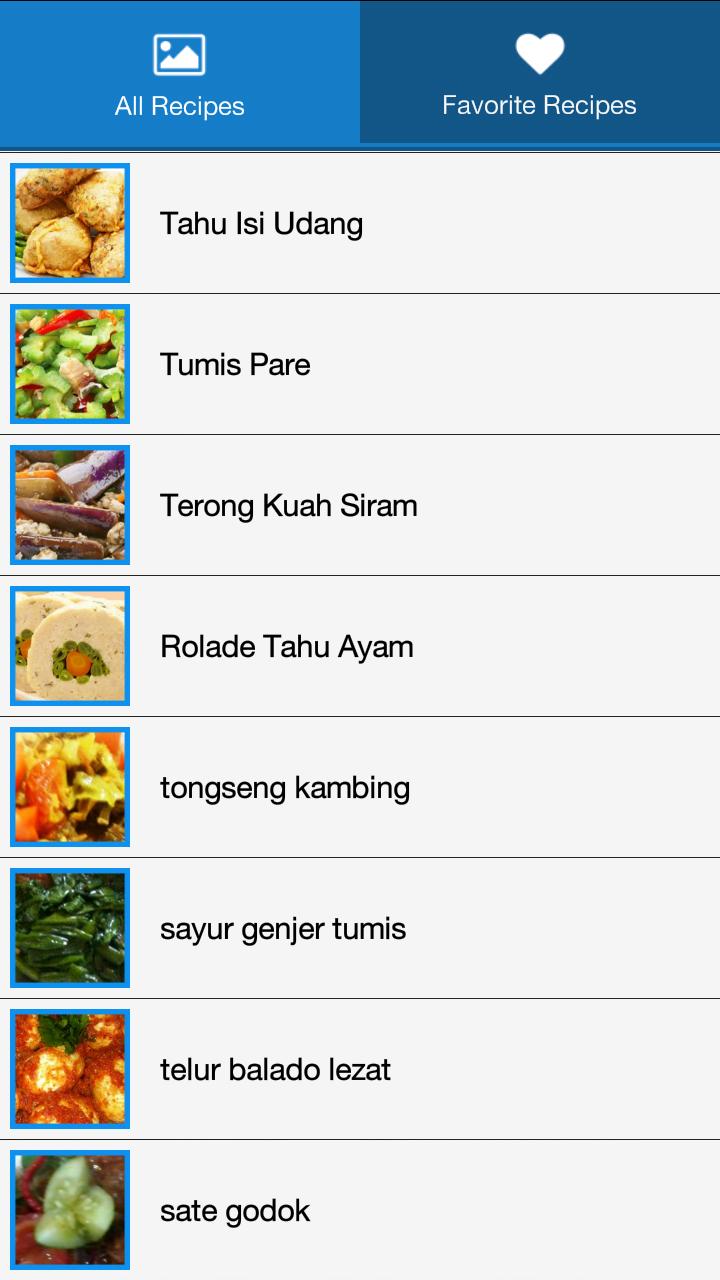 Resep Nusantara Pilihan