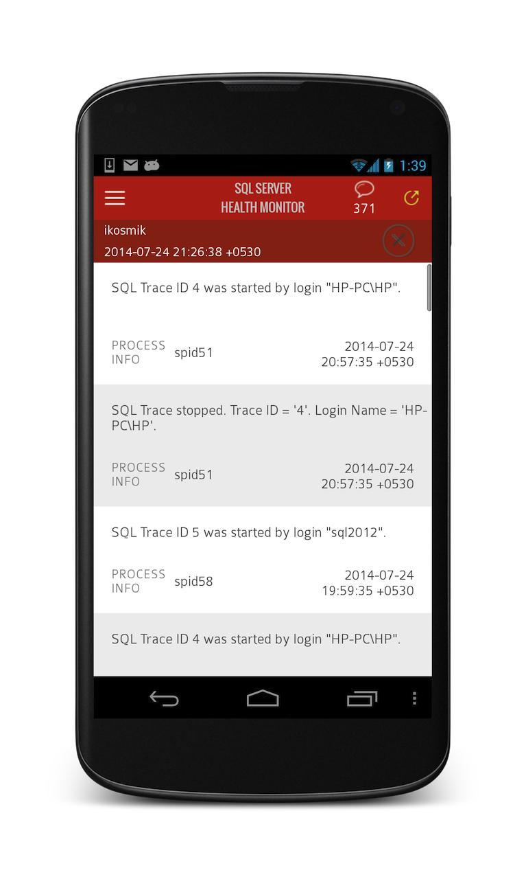 MONITORING TOOL FOR SQL SERVER