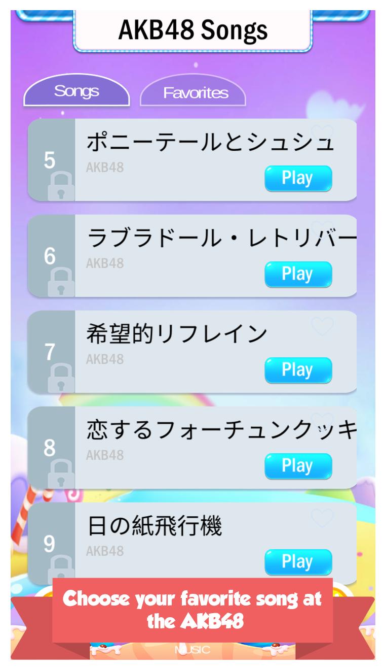 AKB48 Songs Piano