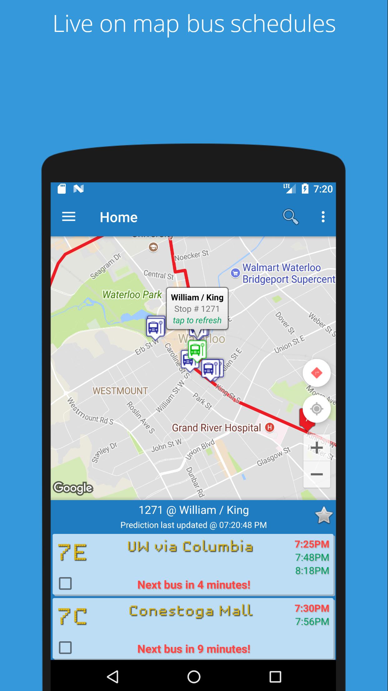Grand River Transit GRT Live