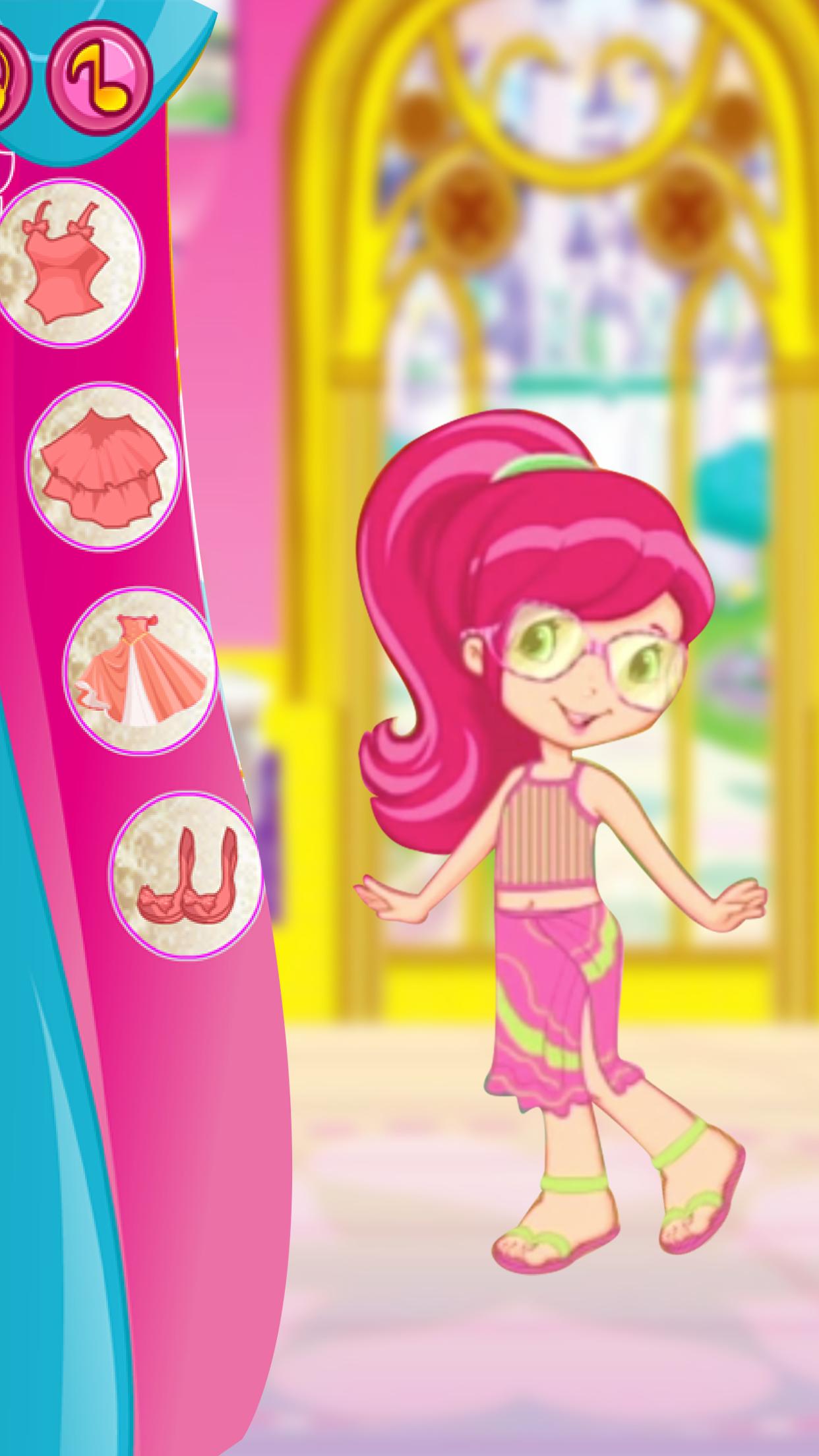 Strawberry Princess Little shortcake dressing