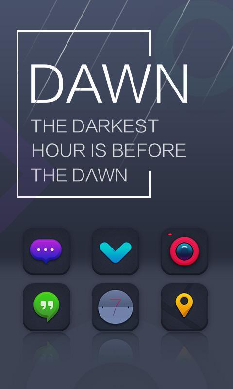 Dawn GO Launcher Theme
