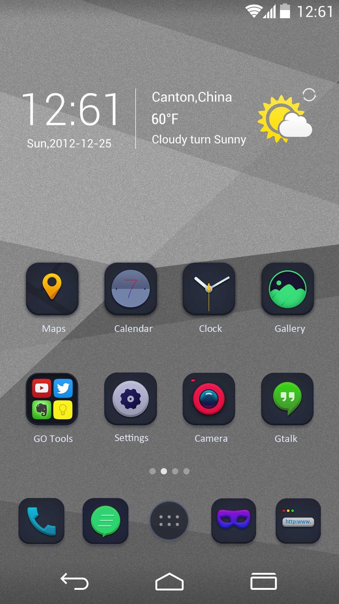 Dawn GO Launcher Theme