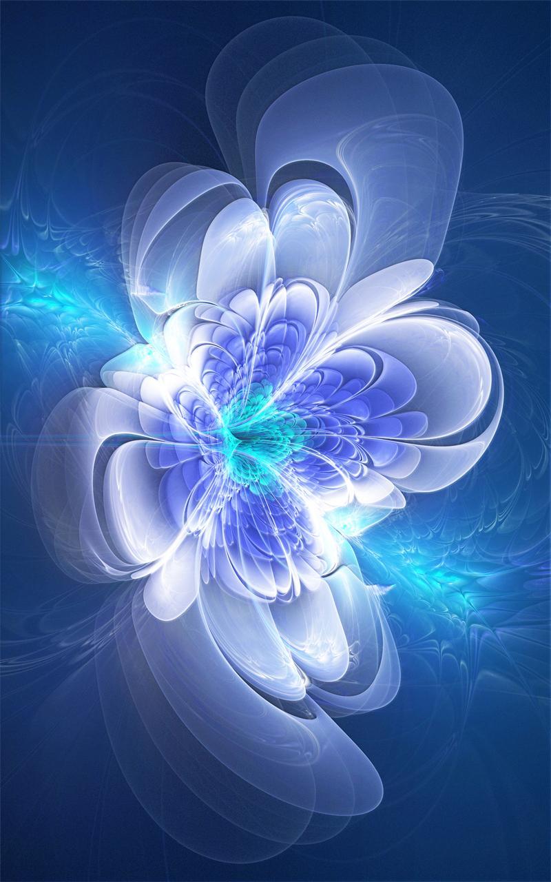 Shining Flowers Live Wallpaper