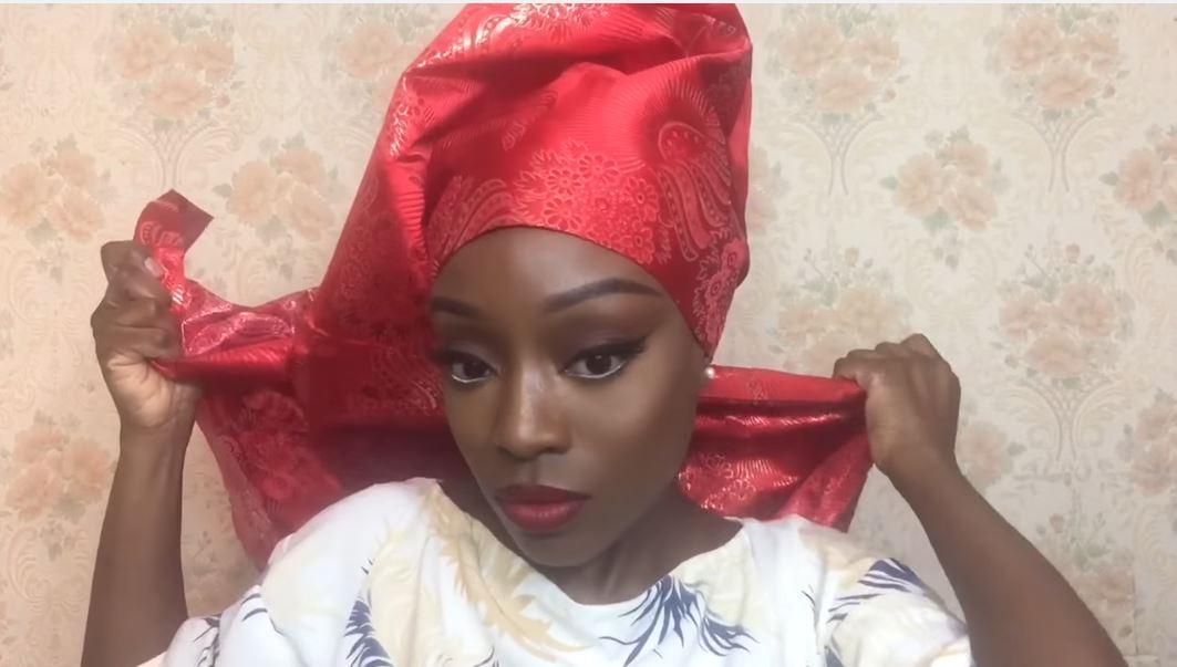 How to tie Gele: no internet
