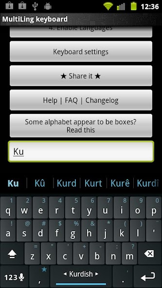 Kurdish Keyboard Plugin