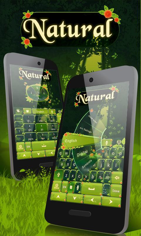 Natural GO Keyboard Theme