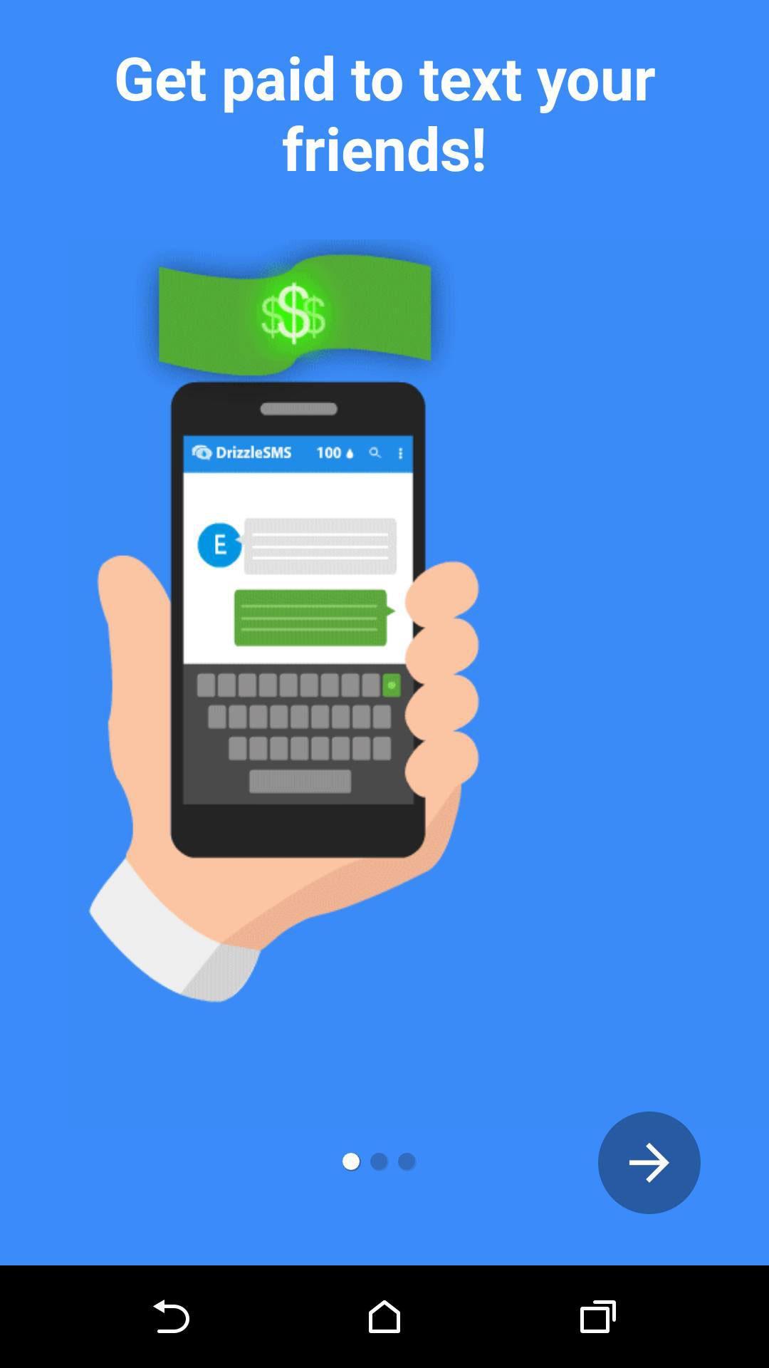 Drizzle SMS - Get Paid To Text