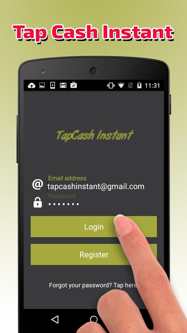 Tap Cash Instant