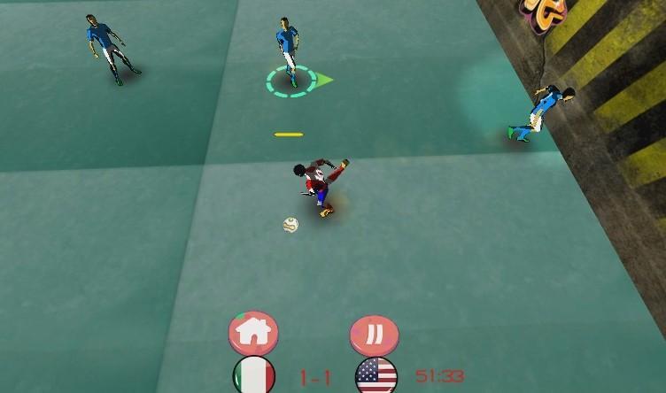 Urban street football 3d