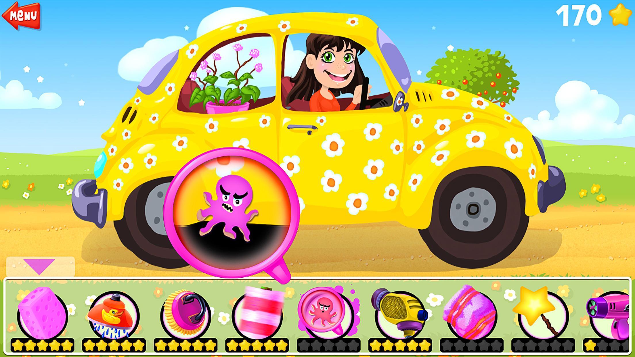 A FREE Car Wash Game - For Kids