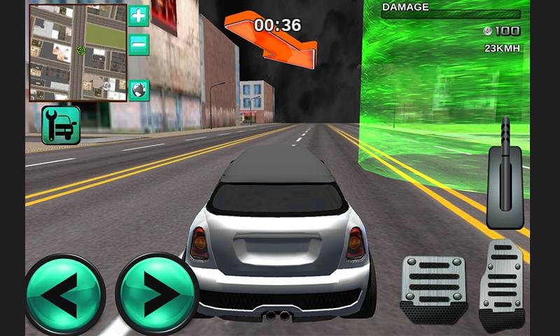 Downtown City Limo Driver 3D