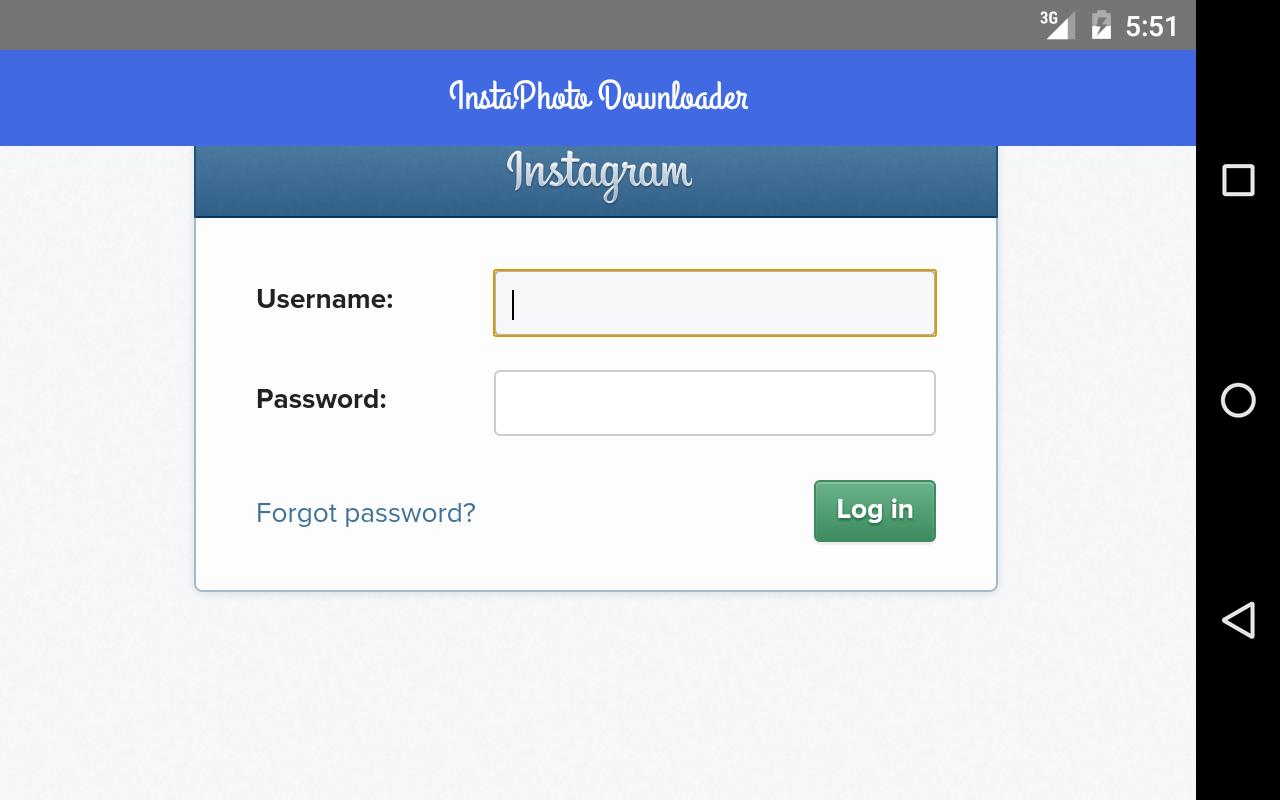 InstaPhoto Downloader