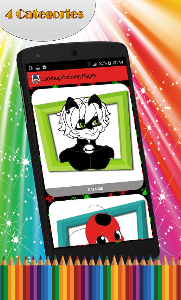 Coloring pages for Ladybug