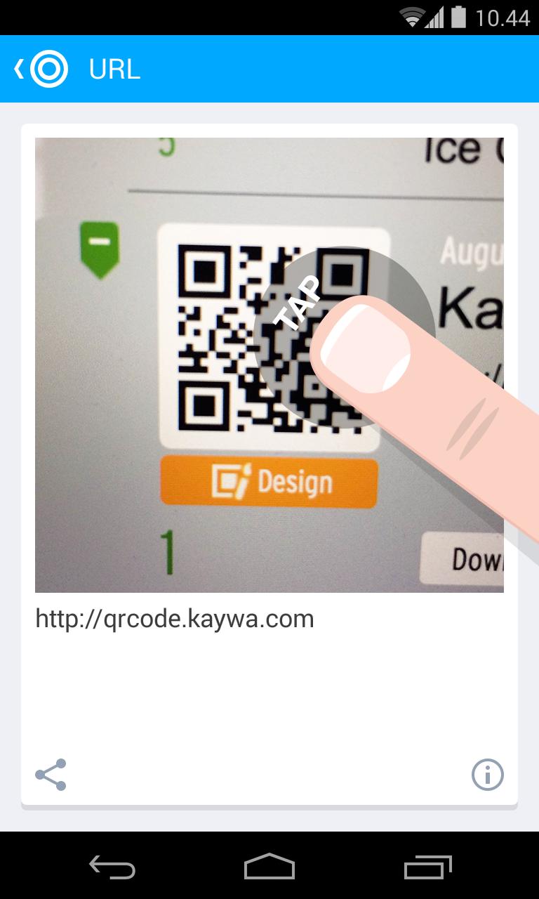 QR Code Reader from Kaywa