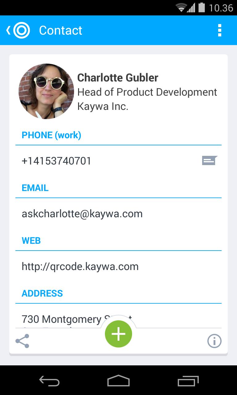 QR Code Reader from Kaywa