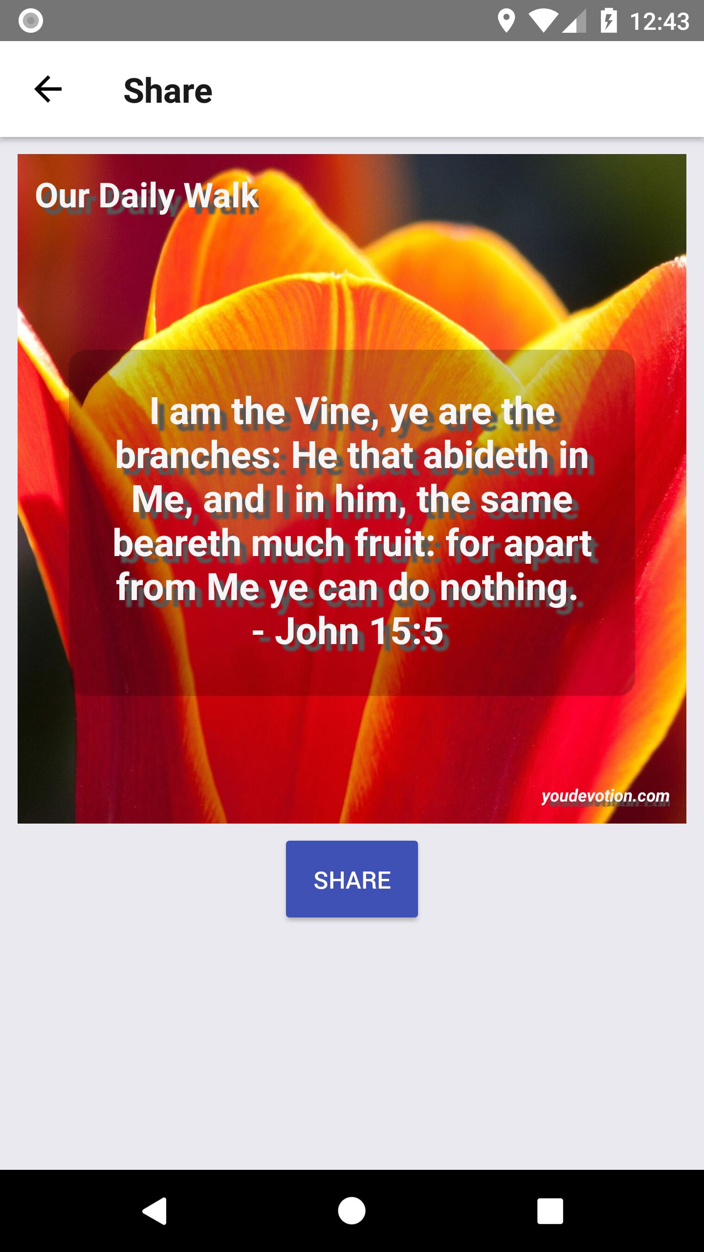 Our Daily Walk - Lite