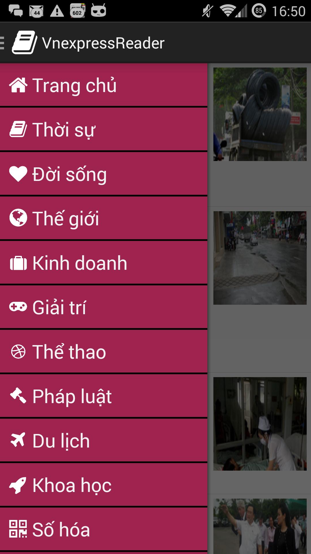 Vnexpress Mobile Reader