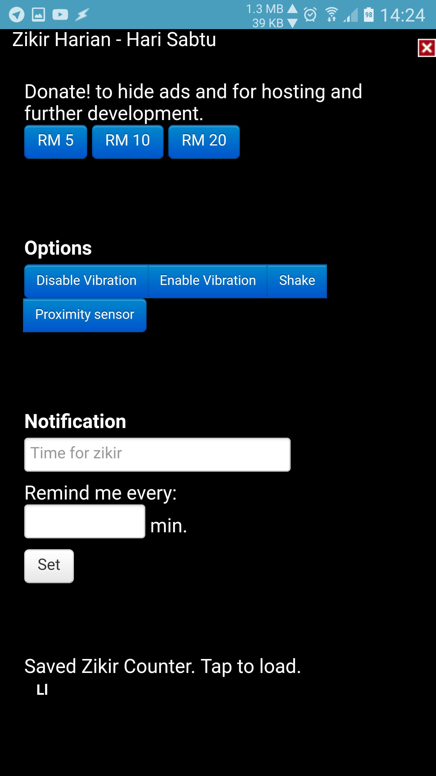 Zikir Harian + Tasbih