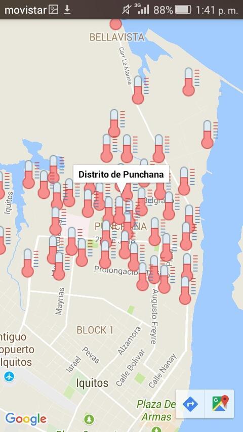 Temperatura Punchana