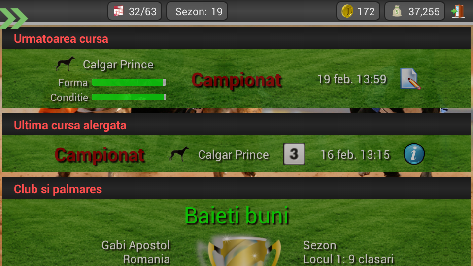 Dog Racing GHmanager