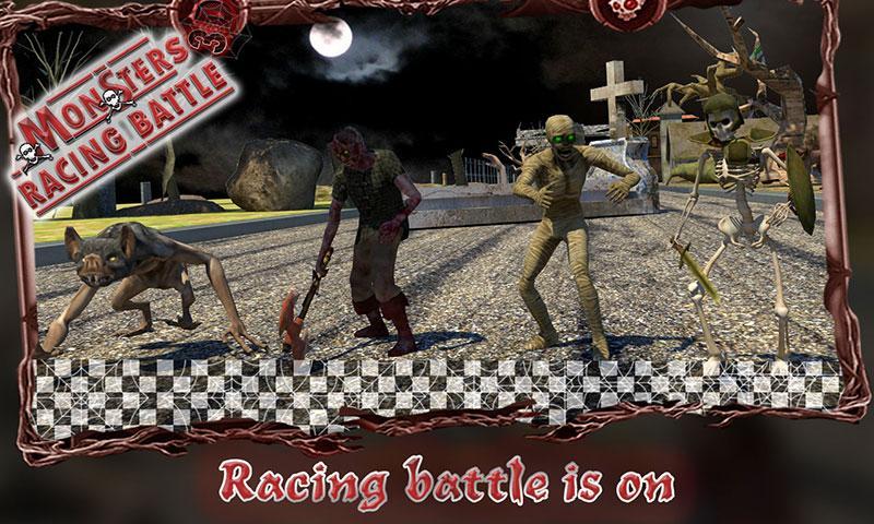 Monsters Racing Battle 3D