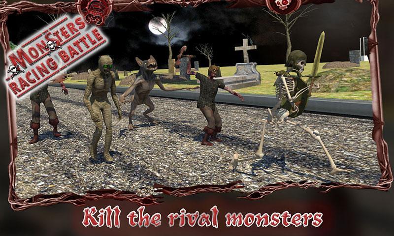Monsters Racing Battle 3D