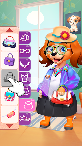 Newborn puppy babyshower