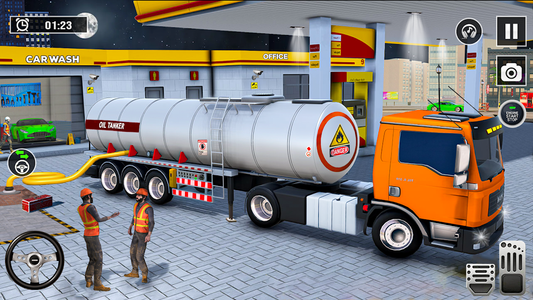 Oil Tanker Truck: Driving Game